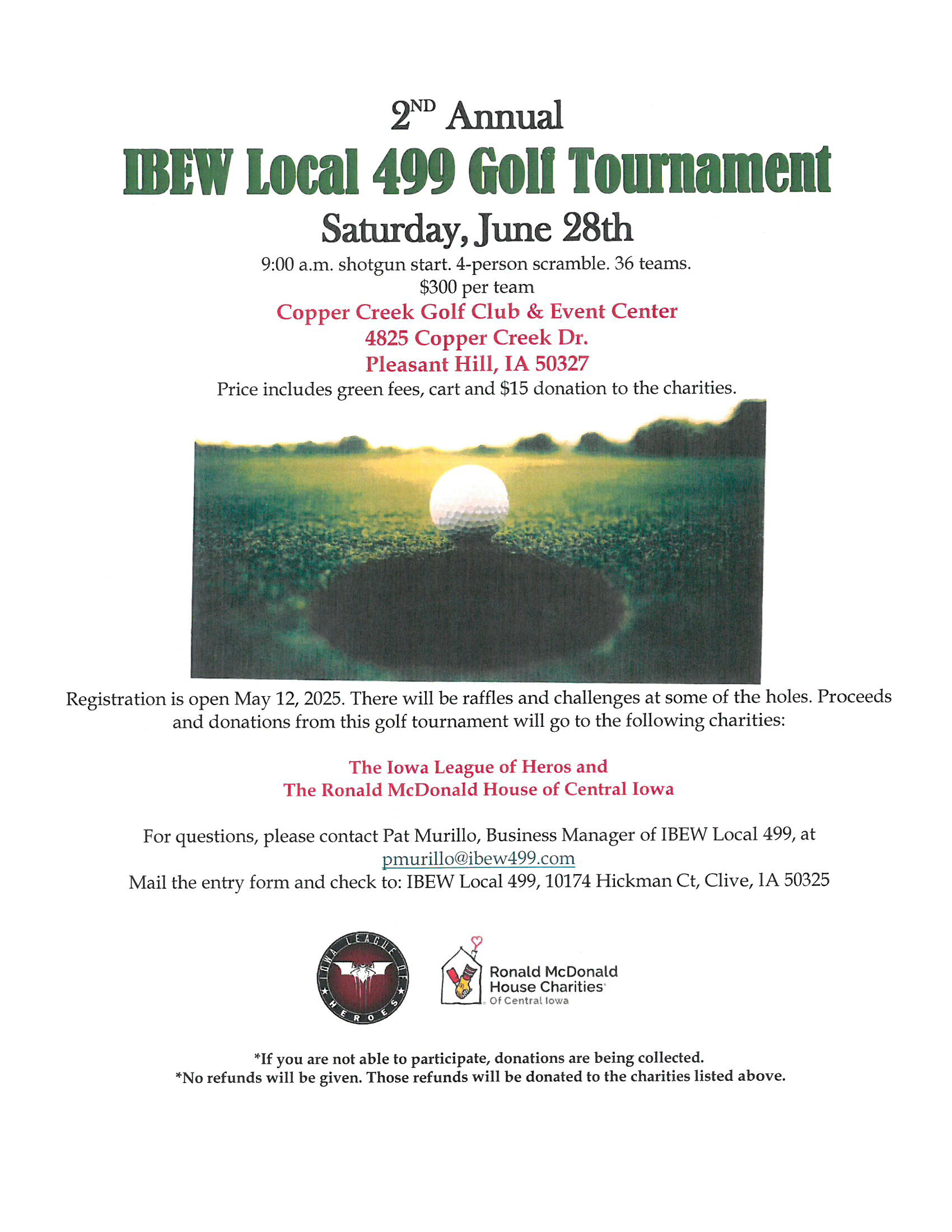 IBEW 499 Golf Tournament
